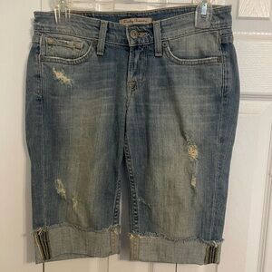 Lucky Brand Distressed Denim Shorts